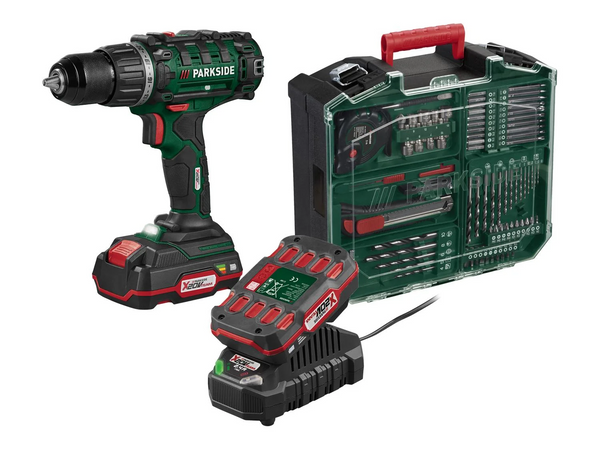 PARKSIDE® PABS 20-Li G8 Akkumulátoros csavarbehajtó készlet - (Akkuval, töltővel és tartozékokkal)