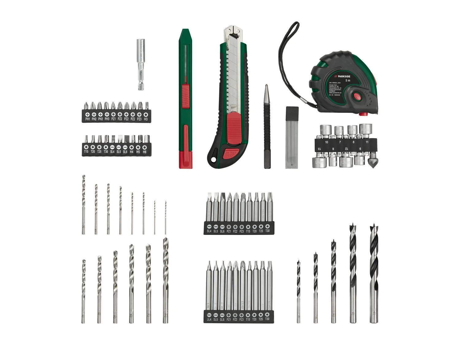 PARKSIDE® PABS 20-Li G8 Akkumulátoros csavarbehajtó készlet - (Akkuval, töltővel és tartozékokkal)