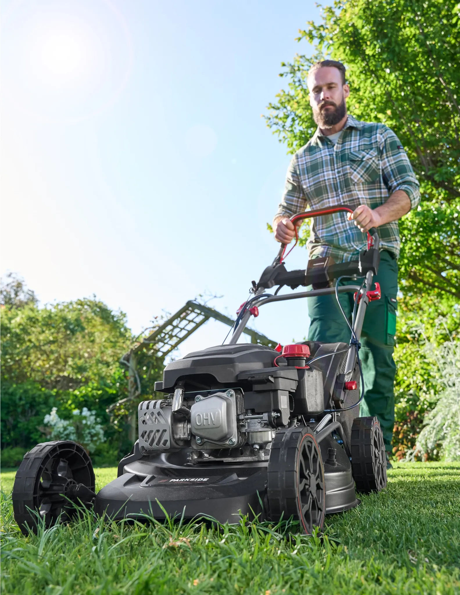 PARKSIDE PERFORMANCE® PPBRM 46 A1 Benzinmotoros fűnyíró