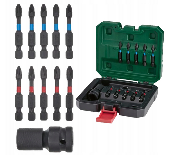 PARKSIDE® Ütvecsavarozó-adapter torziós bitekkel