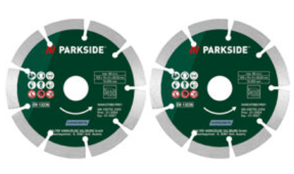 PARKSIDE® Gyémánt vágókorongok 125mm - 2db
