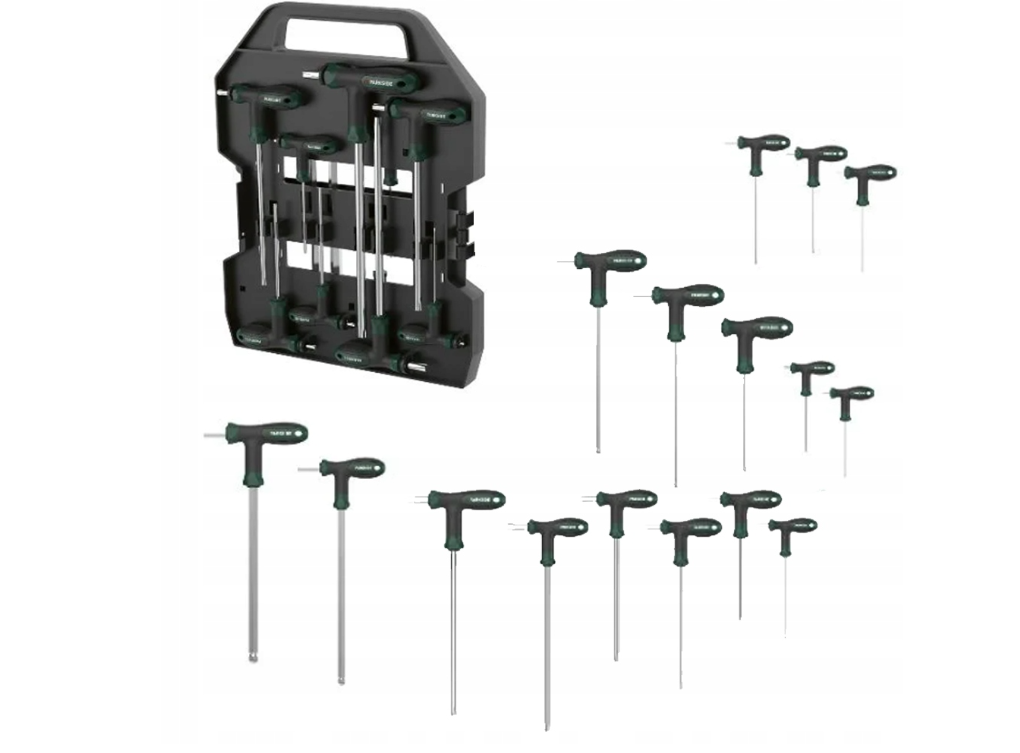 PARKSIDE® Imbusz- és torxkulcs készlet - 16 részes
