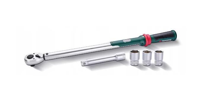 PARKSIDE® Nyomatékkulcs 40-210 Nm, 3 dugókulccsal és dobozzal