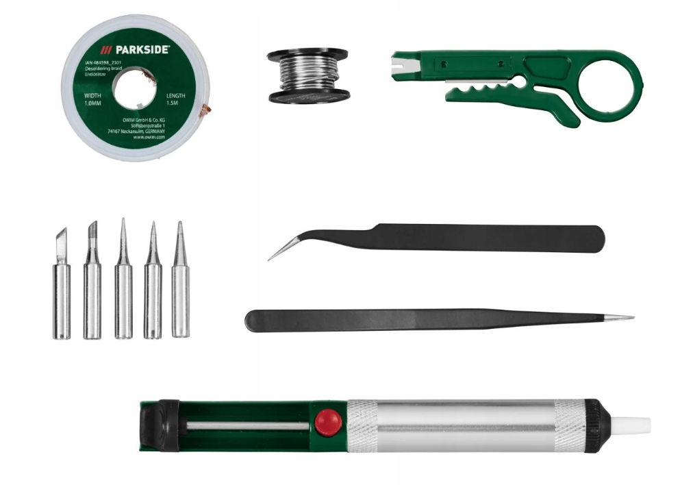 PARKSIDE® PLK 60 B1 Forrasztópáka készlet