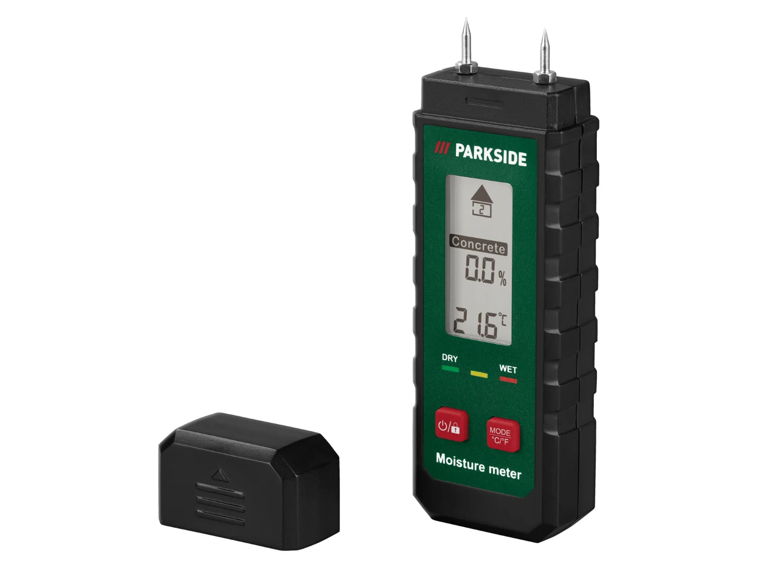 PARKSIDE® PBHTM A1 Fa- és építőanyag nedvességmérő, 0,2–60%, hőmérsékletméréssel