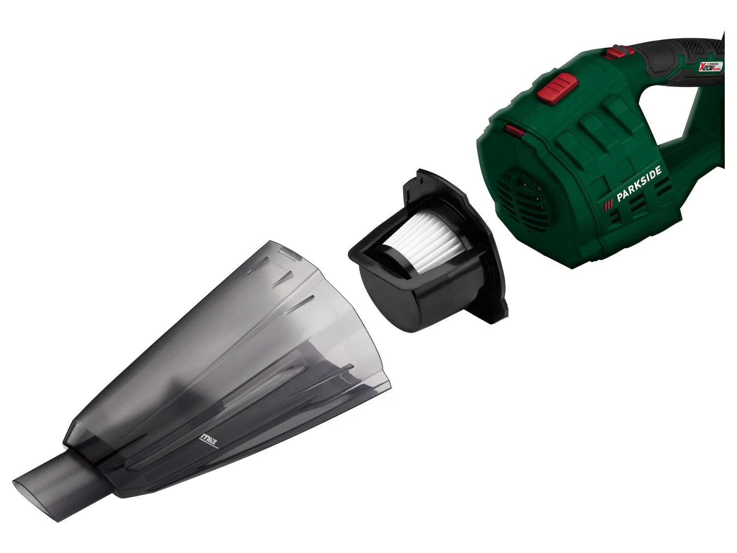 PARKSIDE® PHSSA 20-Li D2 Akkus kézi porszívó, 20 V – akkumulátor nélkül