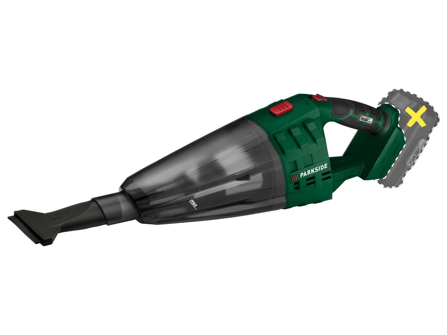 PARKSIDE® PHSSA 20-Li D2 Akkus kézi porszívó, 20 V – akkumulátor nélkül
