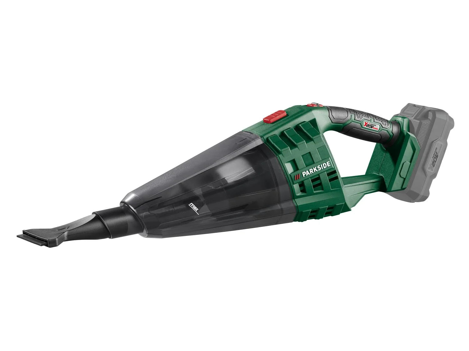 PARKSIDE® PHSSA 20-Li D2 Akkus kézi porszívó, 20 V – akkumulátor nélkül