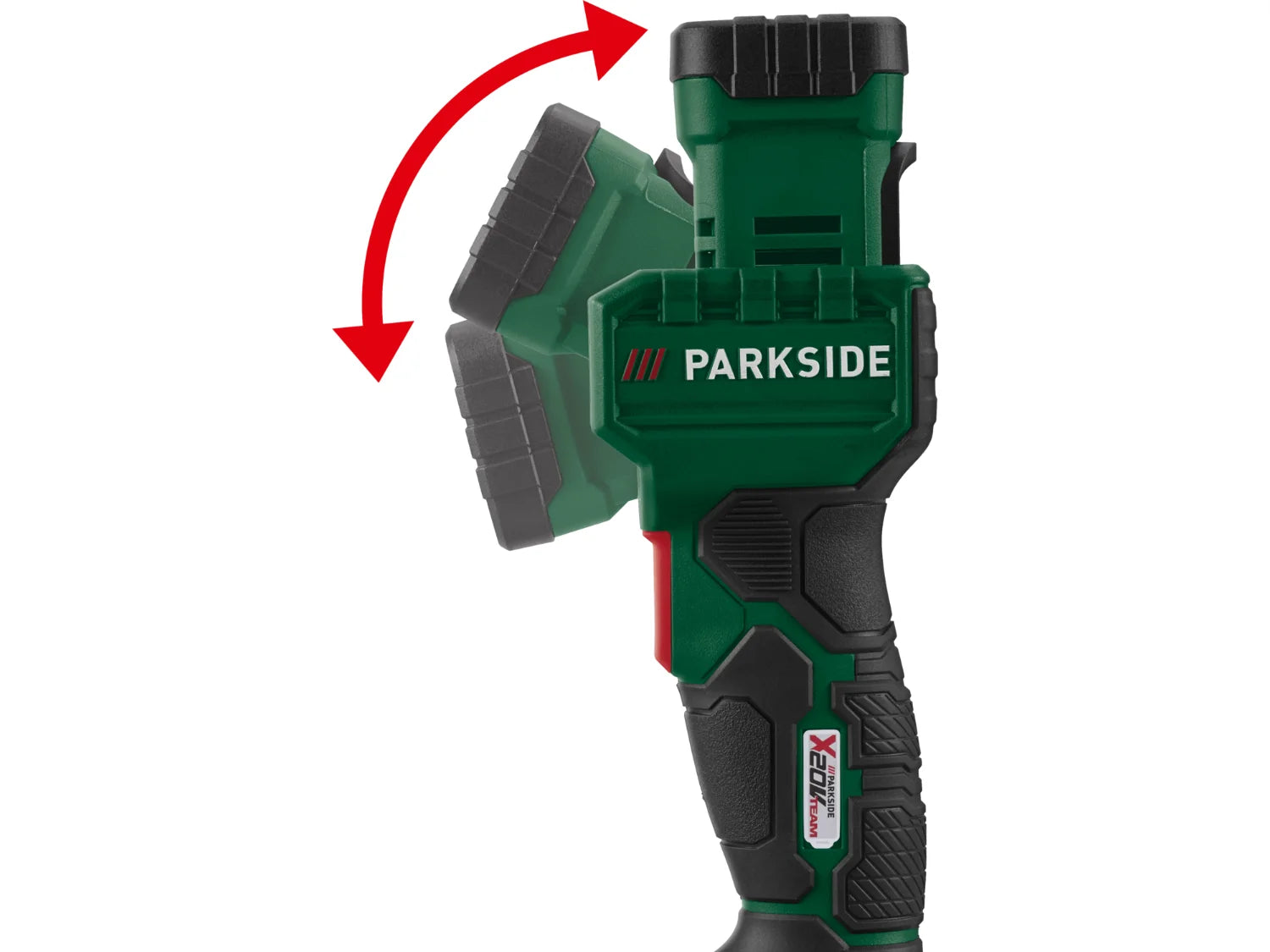 PARKSIDE® PLHLA 20-Li A1 Akkumulátoros LED kézilámpa, 20 V, 280 lm, állítható fejjel – akkumulátor nélkül