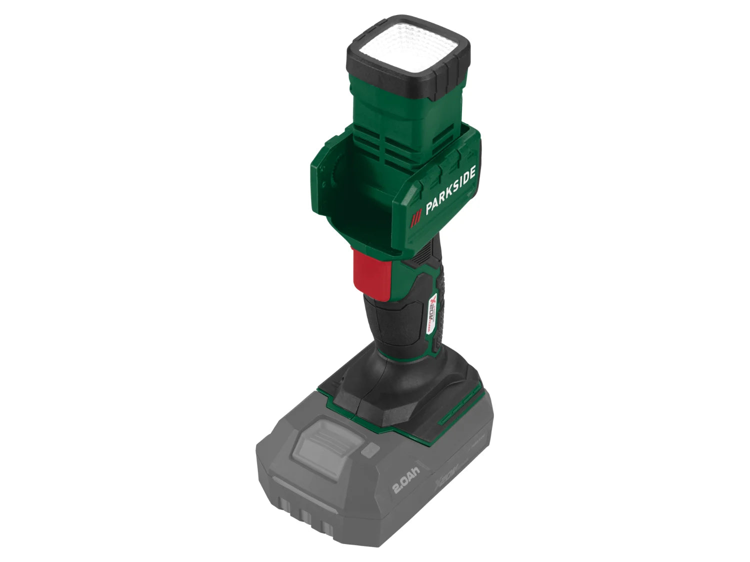 PARKSIDE® PLHLA 20-Li A1 Akkumulátoros LED kézilámpa, 20 V, 280 lm, állítható fejjel – akkumulátor nélkül