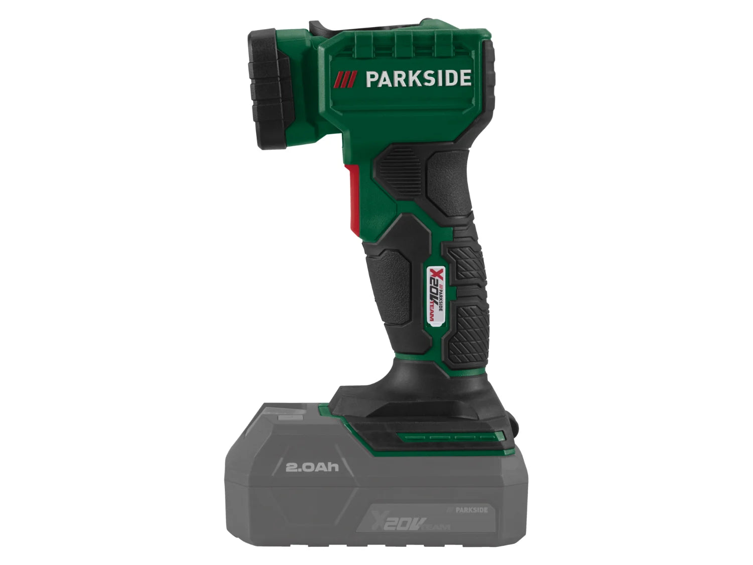 PARKSIDE® PLHLA 20-Li A1 Akkumulátoros LED kézilámpa, 20 V, 280 lm, állítható fejjel – akkumulátor nélkül