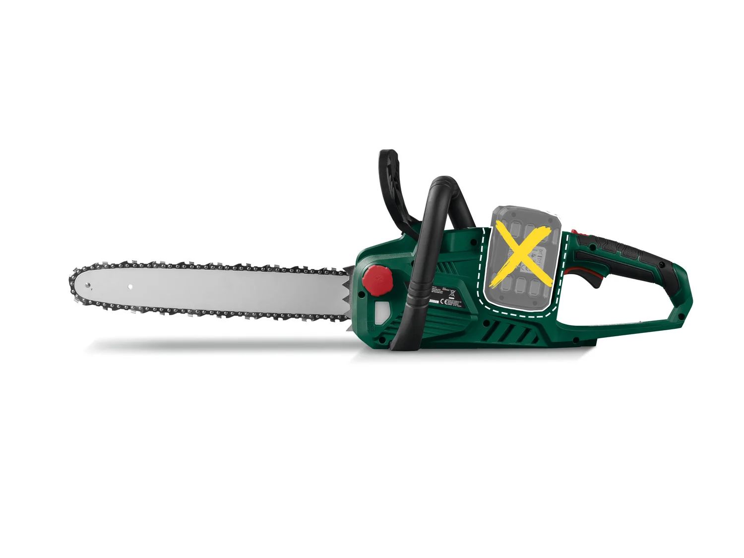 PARKSIDE® PKSA 40-Li B2 40 V Akkumulátoros Láncfűrész – (Akkumulátor és töltő nélkül)