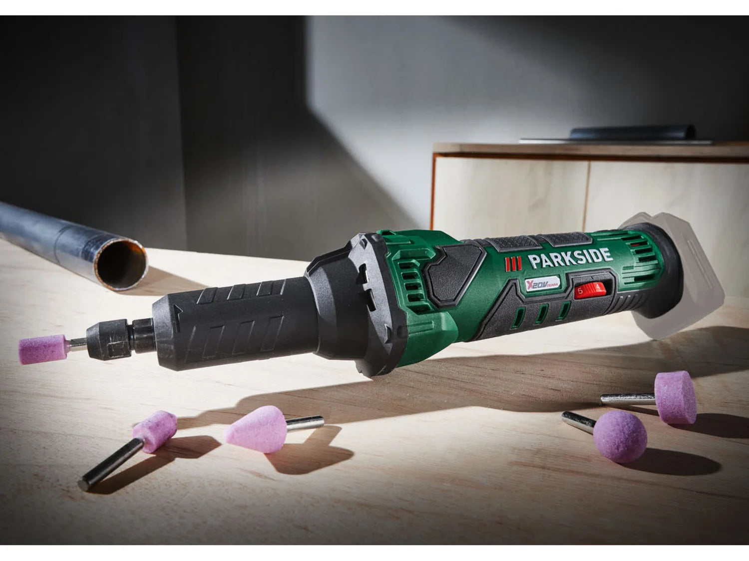 PARKSIDE® PGSA 20-Li A1 Akkus egyenescsiszoló 20 V (Akkumulátor és töltő nélkül)