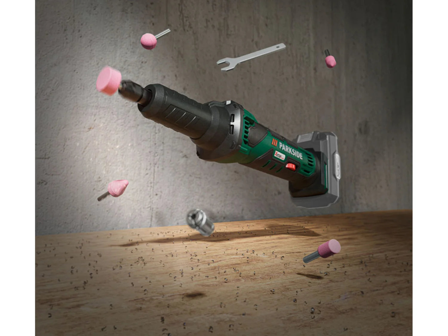 PARKSIDE® PGSA 20-Li A1 Akkus egyenescsiszoló 20 V (Akkumulátor és töltő nélkül)