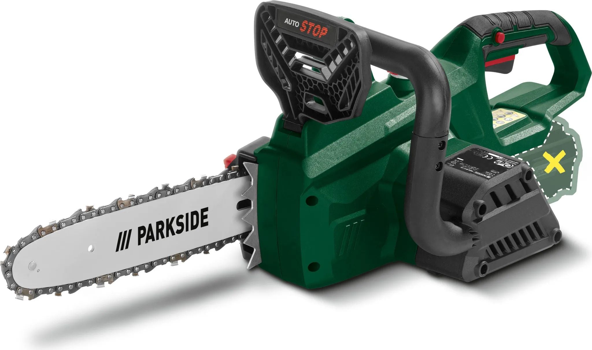 PARKSIDE® PKSA 20-Li C3 20 V Akkumulátoros láncfűrész – (Akkumulátor és töltő nélkül)