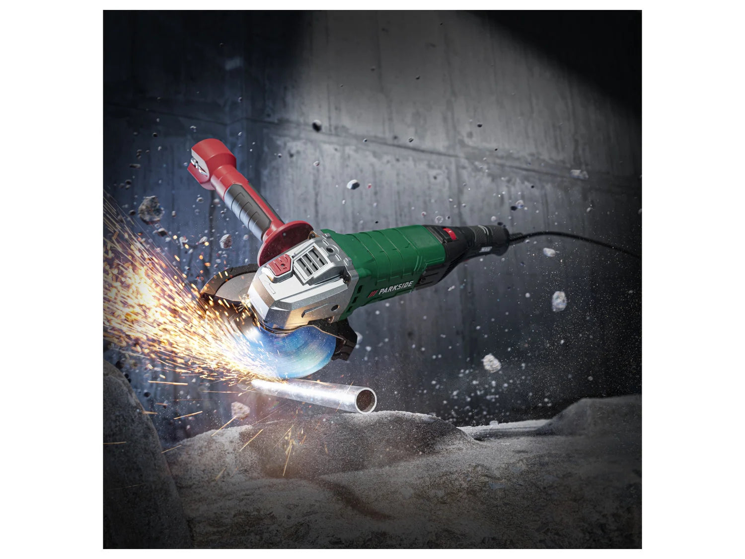 PARKSIDE® PWS 125 I8 Elektromos sarokcsiszoló fordulatszám szabályzóval 125 mm-es 1200W