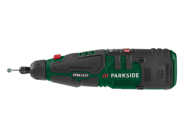 PARKSIDE® PFBS 12 C7 Li-ion akkus panelfúró multicsiszoló készlet