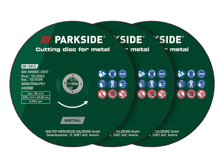 PARKSIDE® Vágó-/nagyolókorong készlet