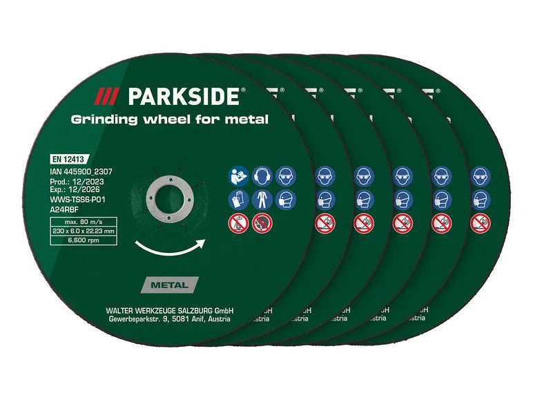 PARKSIDE® Vágó-/nagyolókorong készlet