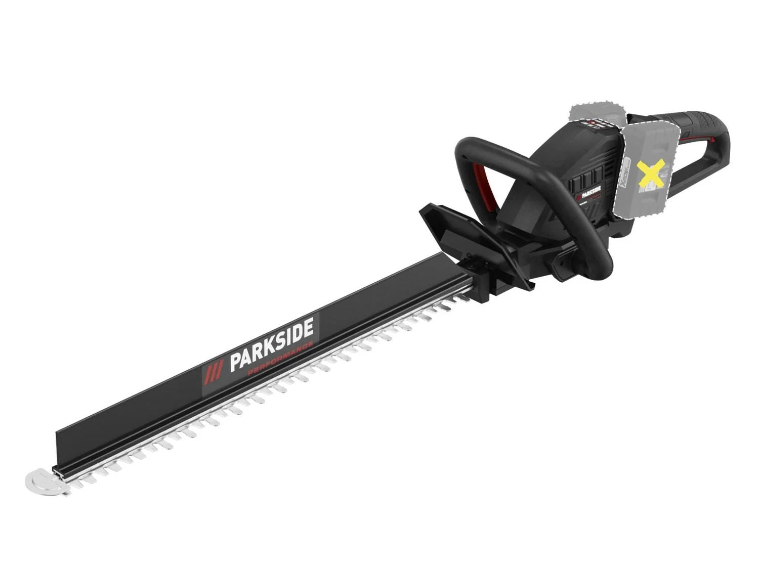PARKSIDE PERFORMANCE® PPHSA 40-Li C3 Akkumulátoros sövénynyíró - Kefe nélküli motorral, 58 cm vágáshossz, akkumulátor és töltő nélkül