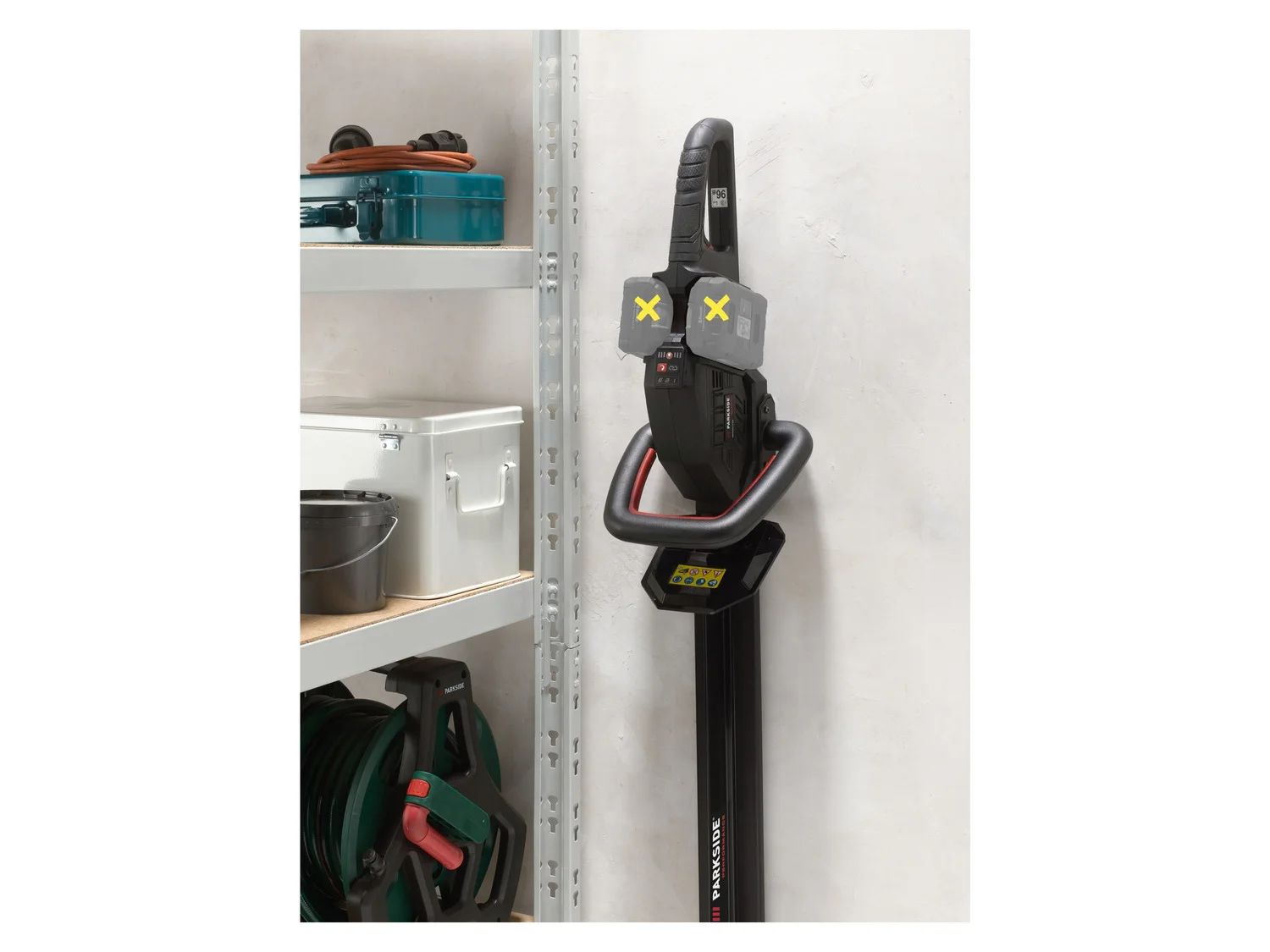 PARKSIDE PERFORMANCE® PPHSA 40-Li C3 Akkumulátoros sövénynyíró - Kefe nélküli motorral, 58 cm vágáshossz, akkumulátor és töltő nélkül