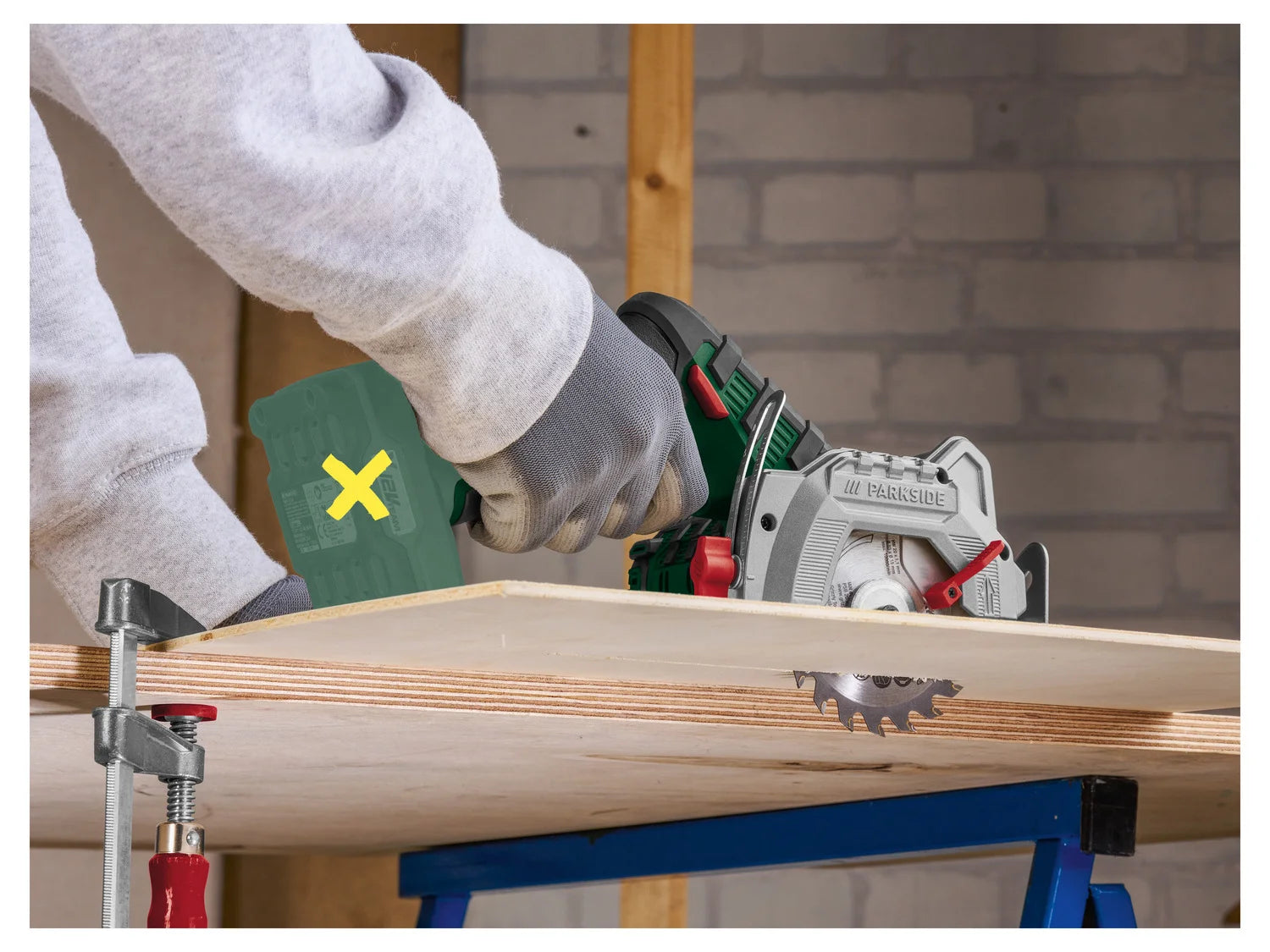 PARKSIDE® PHKSA 12 B3 12 V Akkus kézi körfűrész (Akkumulátor és töltő nélkül)