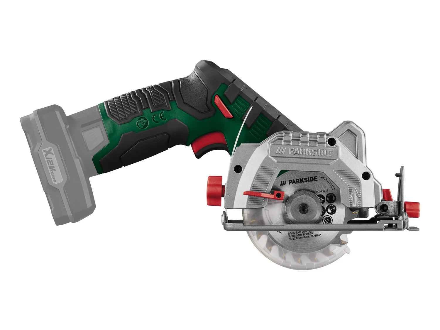 PARKSIDE® PHKSA 12 B3 12 V Akkus kézi körfűrész (Akkumulátor és töltő nélkül)