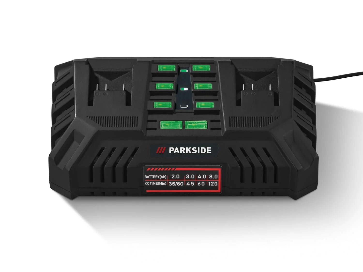 PARKSIDE® PDSLG 20 B2 Dupla gyorstöltõ 20 V 2 x 4,5 A