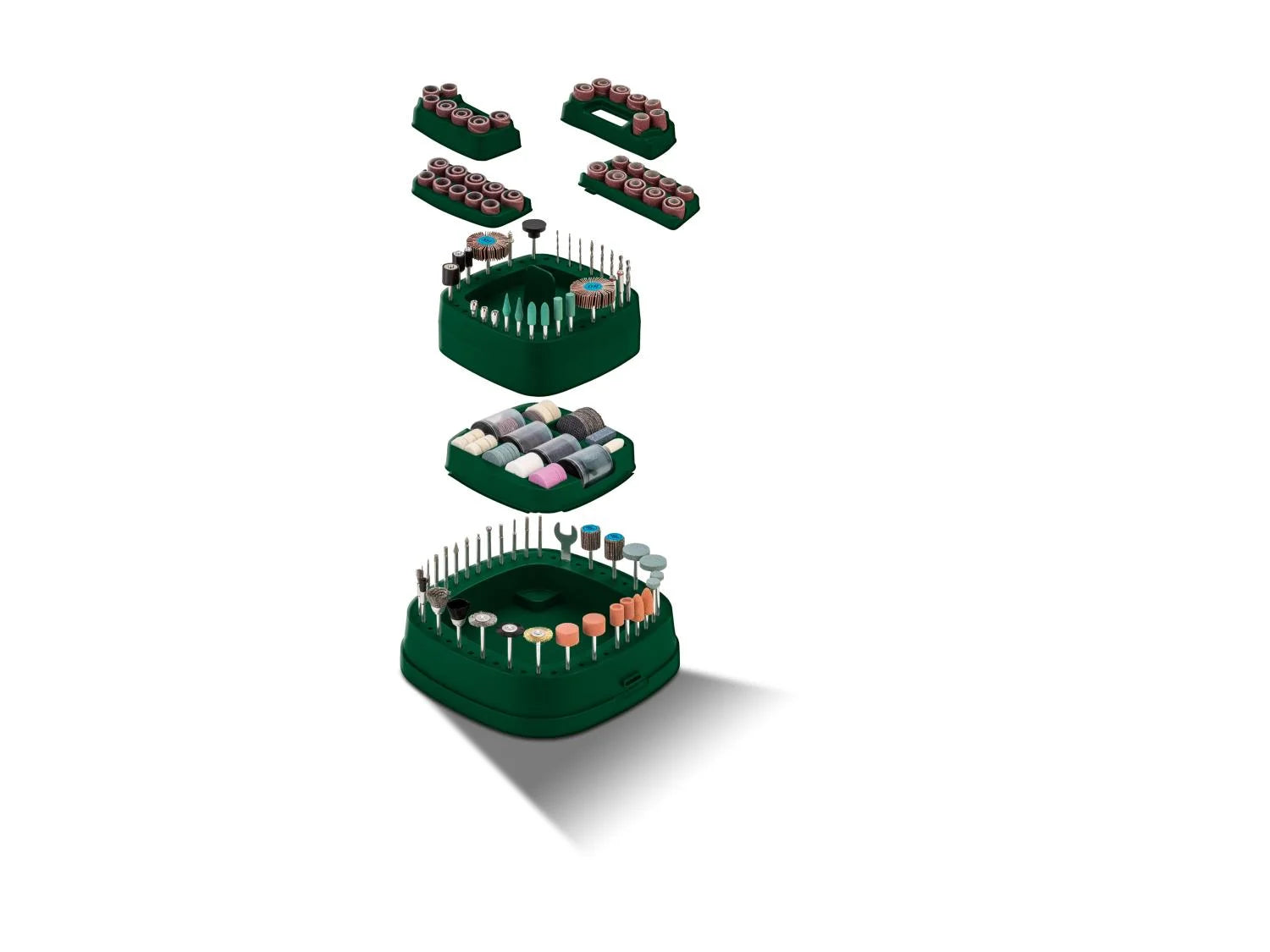 PARKSIDE® PDZ 276 A2 Multicsiszoló és fúró tartozék készlet - 276 db-os