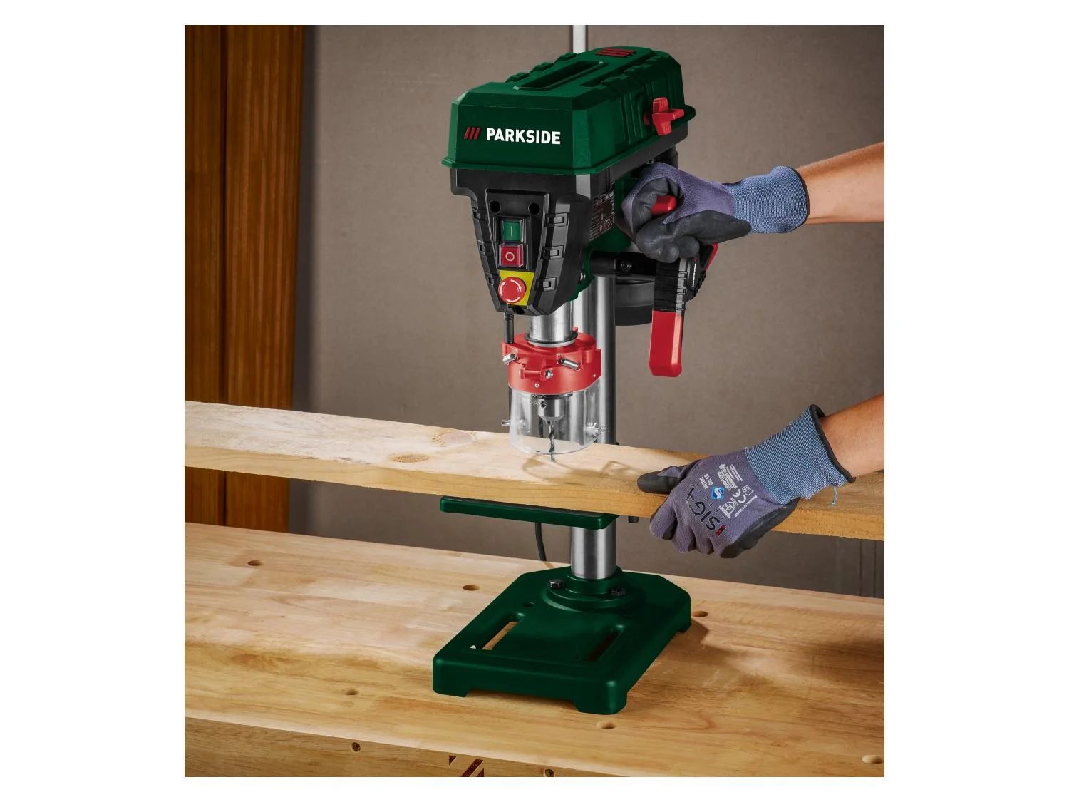 PARKSIDE® PTBM 400 D1 Oszlopos fúrógép – 400 W, 5 fokozat