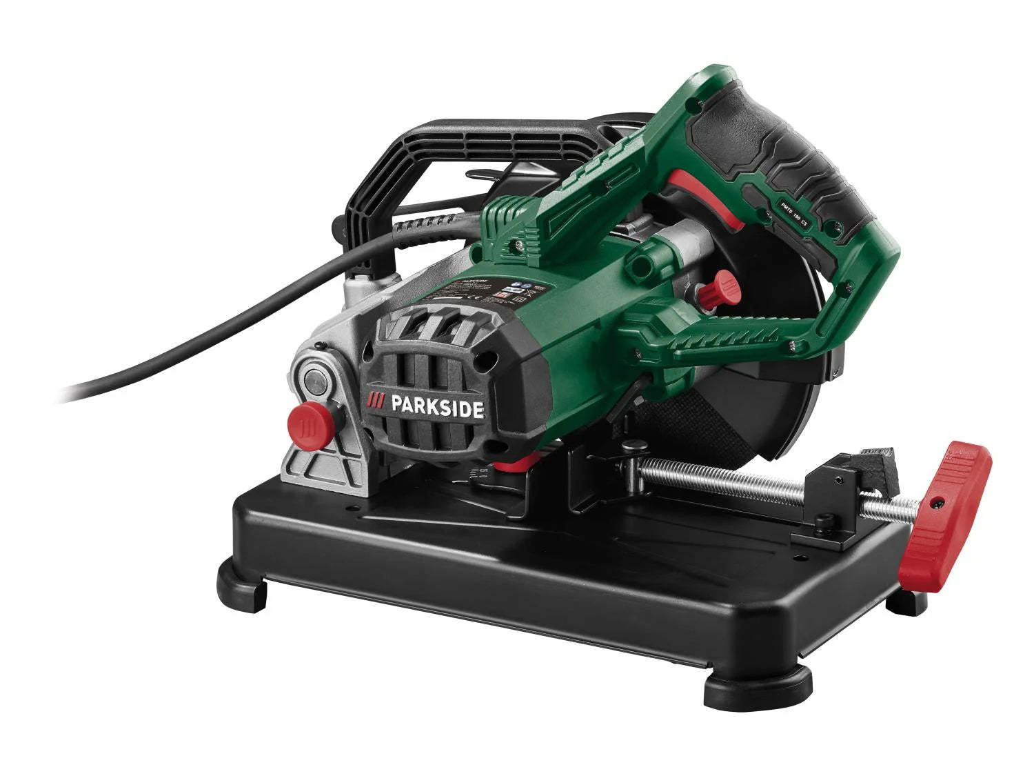 PARKSIDE® PMTS 180 Csiszolókorongos asztali elektromos gyorsdaraboló, fémvágó, fémdaraboló, 1280 W