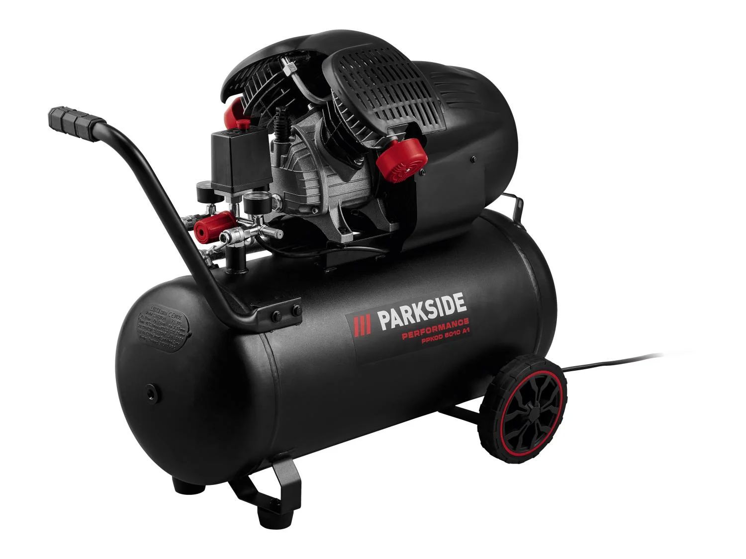 PARKSIDE® PPKOD 5010 A1 dupla dugattyús kompresszor - 2200 W, 50 liter, 10 bar
