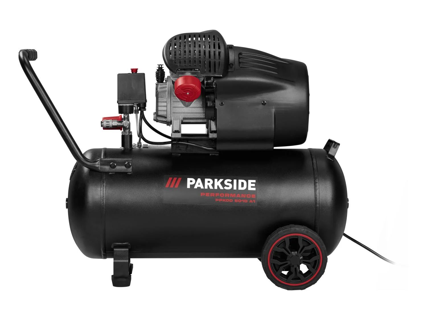 PARKSIDE® PPKOD 5010 A1 dupla dugattyús kompresszor - 2200 W, 50 liter, 10 bar