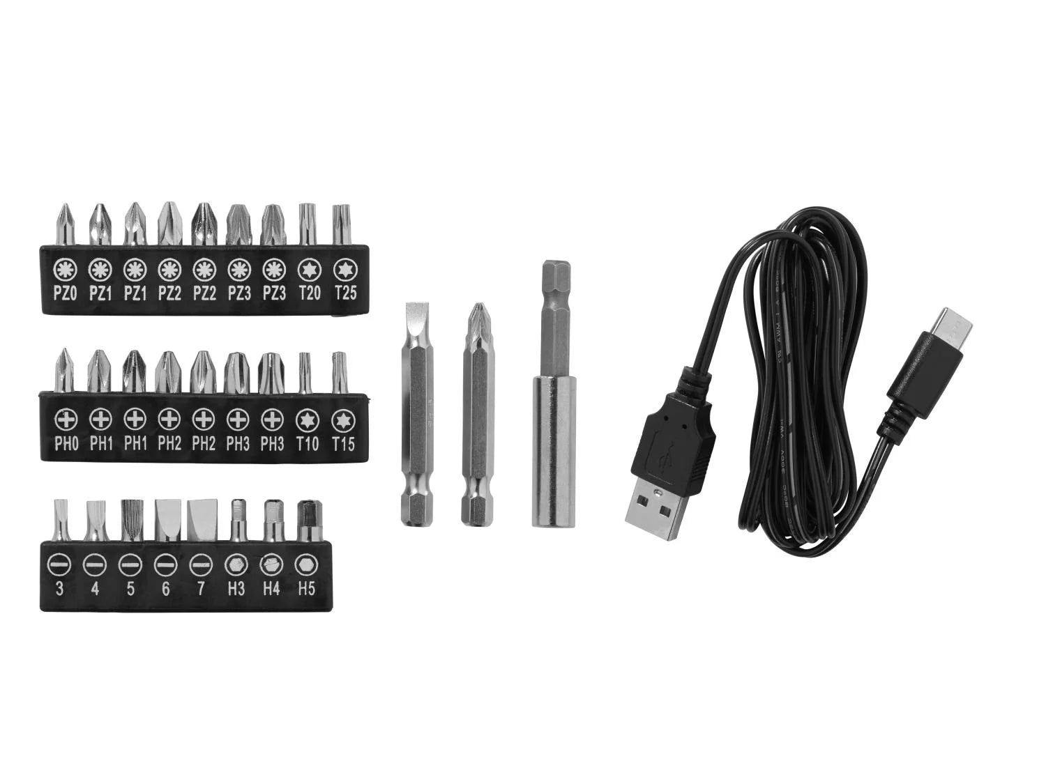 PARKSIDE® PAS D7 4V akkus csavarozó cserélhetõ fejekkel
