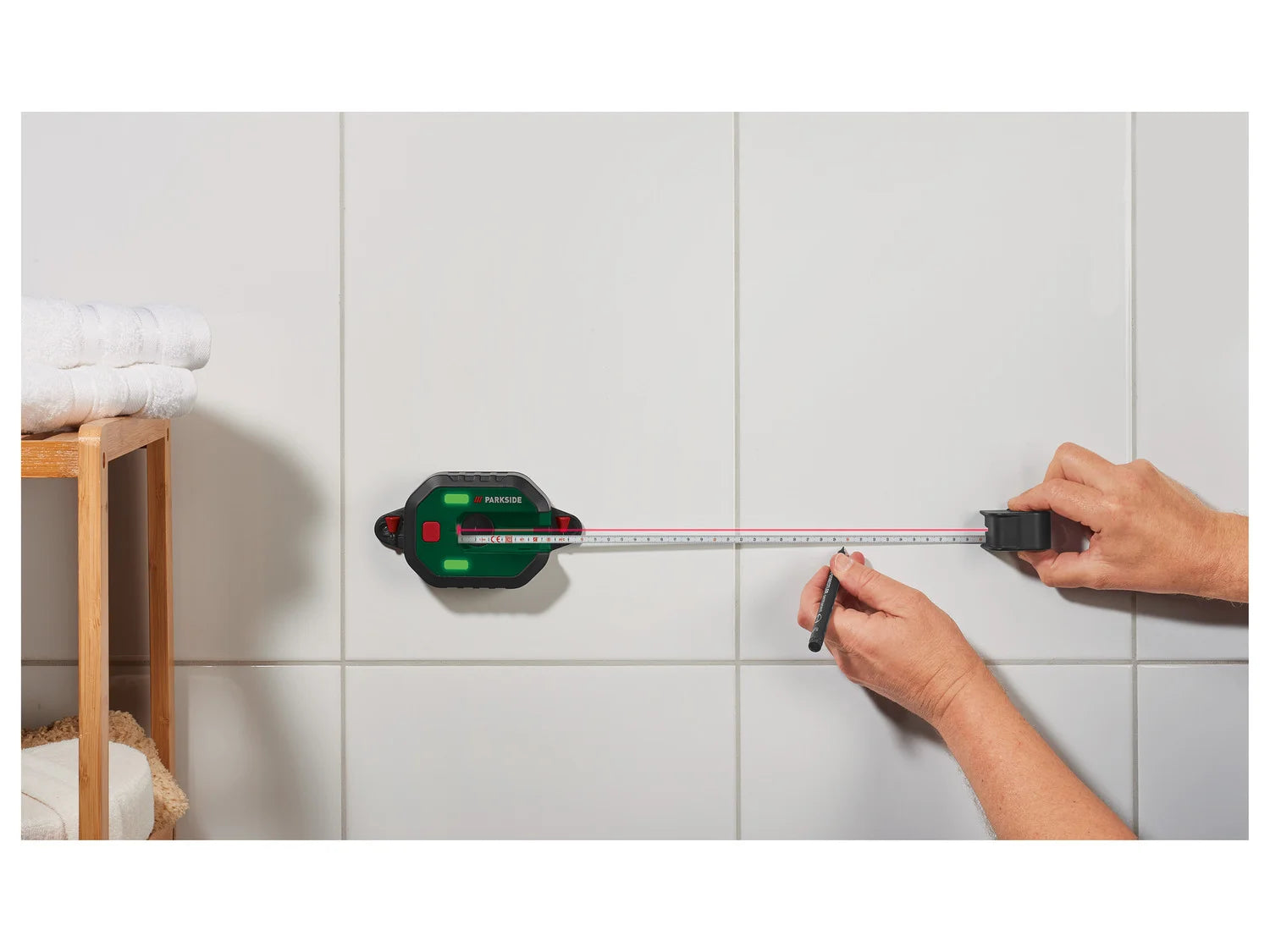 PARKSIDE® PLLM 10 A1 lézeres vízmérték mérõszalaggal