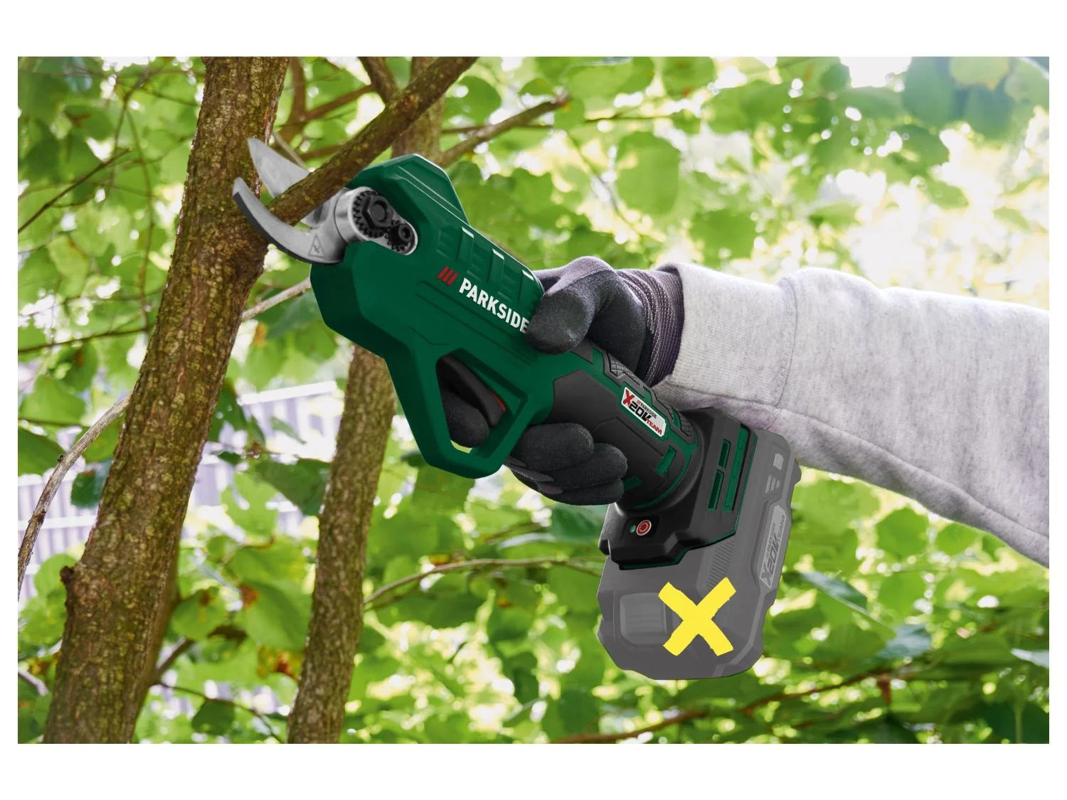 PARKSIDE® PAAS 20-Li B1 Akkumulátoros metszőolló - (Akkumulátor és töltő nélkül)