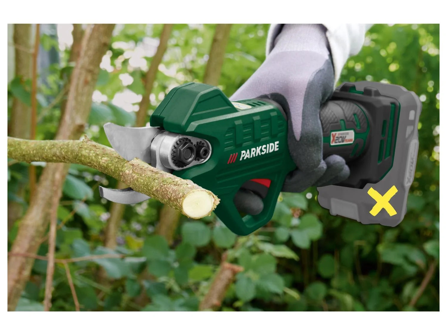 PARKSIDE® PAAS 20-Li B1 Akkumulátoros metszőolló - (Akkumulátor és töltő nélkül)