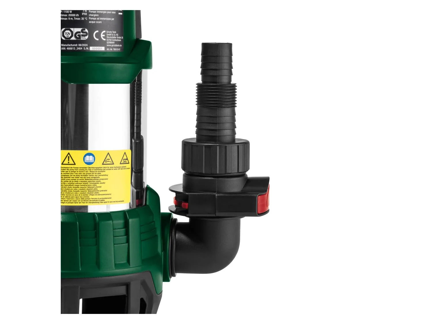 PARKSIDE® PETPS 1100 A1 búvárszivattyú úszókapcsolóval