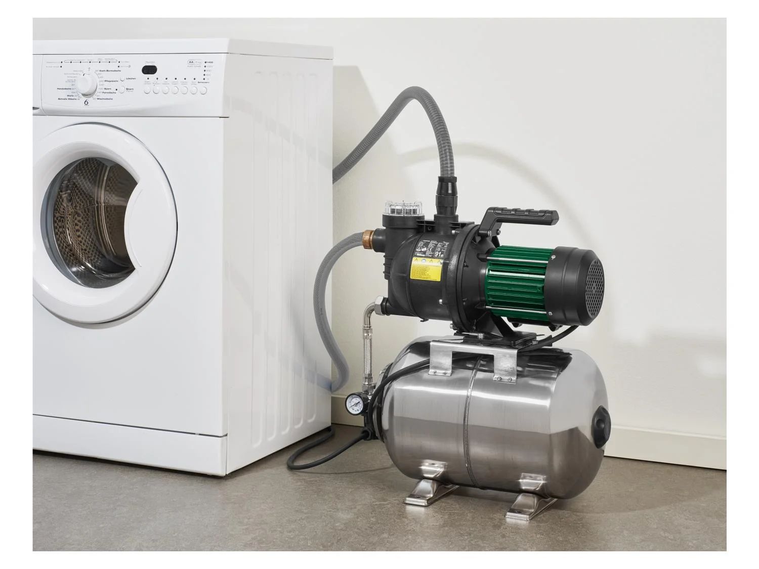 PARKSIDE® PEHWW 1300 A1 Rozsdamentes acél házi vízellátó szivattyú - 1300 W, 24 l tartály