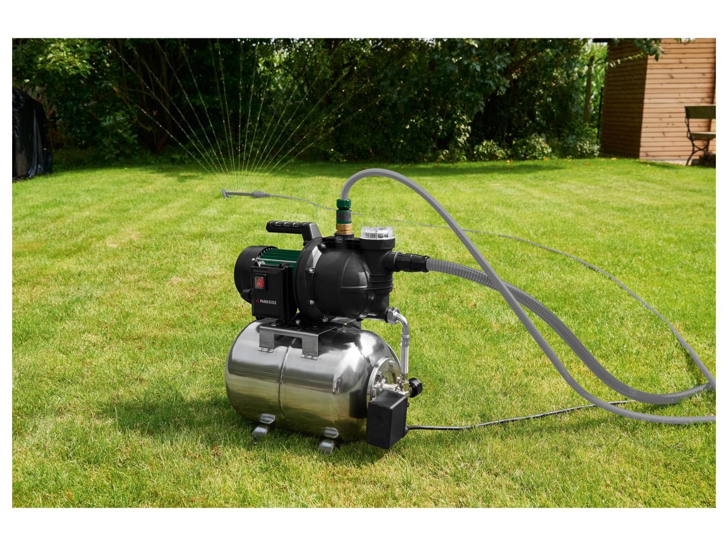 PARKSIDE® PEHWW 1300 A1 Rozsdamentes acél házi vízellátó szivattyú - 1300 W, 24 l tartály