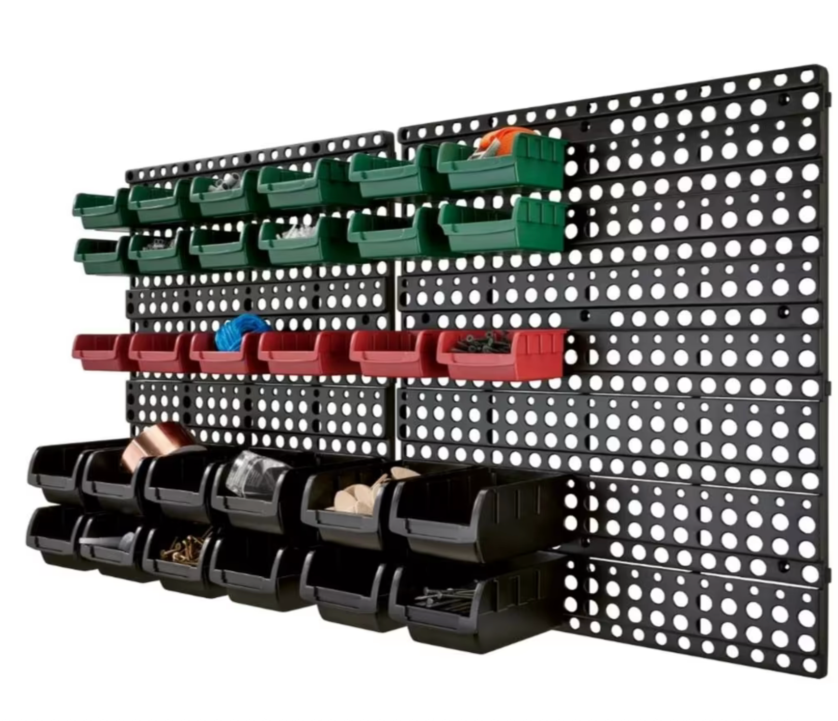 PARKSIDE® Falra szerelhetõ szervezõ és tároló készlet - 32db-os