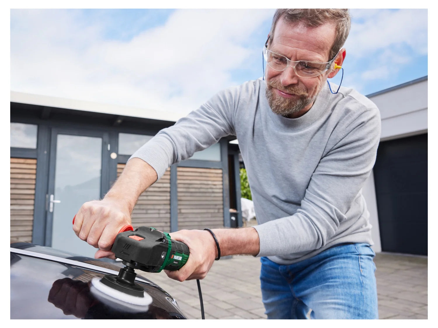 PARKSIDE® polírozó betét készlet – 180 mm – 5 darab, különbözõ keménységû polírozó korong