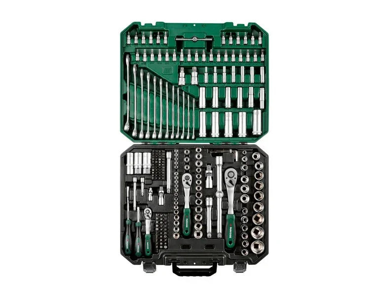 PARKSIDE® Racsnis dugókulcs és bitfej készlet - 216 darabos