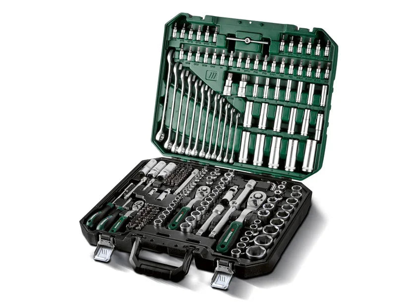 PARKSIDE® Racsnis dugókulcs és bitfej készlet - 216 darabos