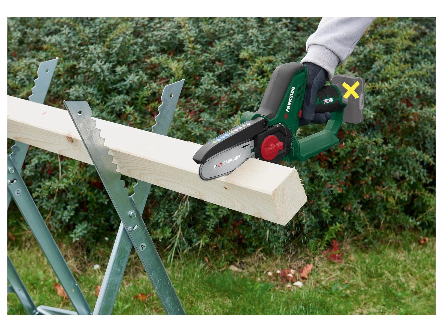 PARKSIDE® PGHSA 12 C3 Akkumulátoros láncfűrész, bokor és cserjevágó fűrész - (Akkumulátor és töltõ nélkül)