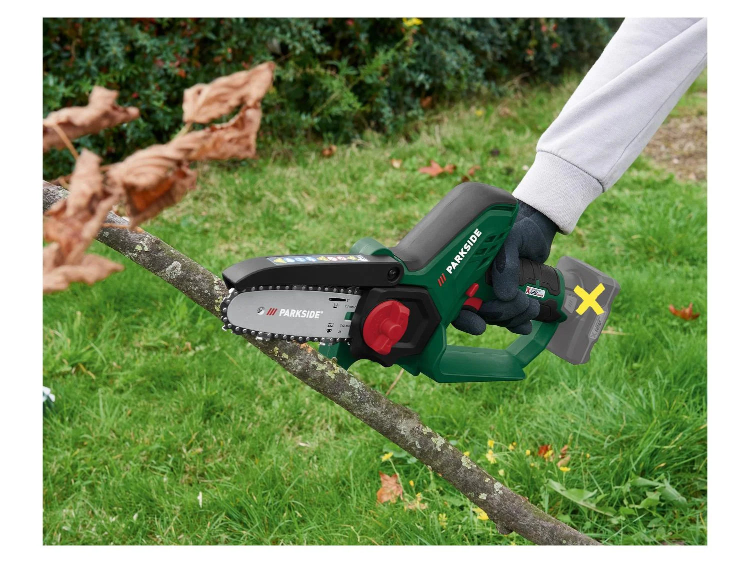 PARKSIDE® PGHSA 12 C3 Akkumulátoros láncfűrész, bokor és cserjevágó fűrész - (Akkumulátor és töltõ nélkül)