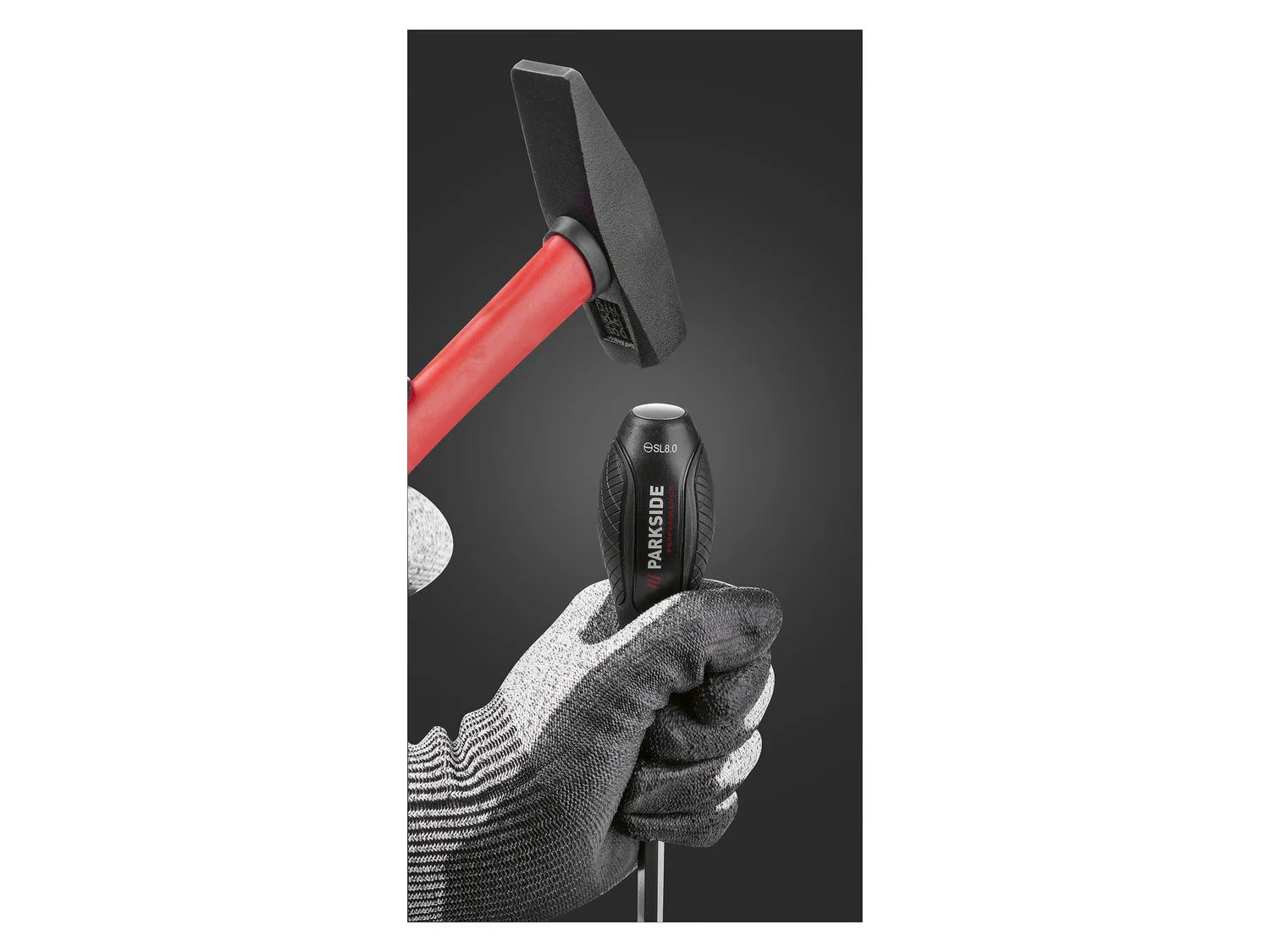 PARKSIDE PERFORMANCE® Véső csavarhúzó készlet mágneses fejekkel