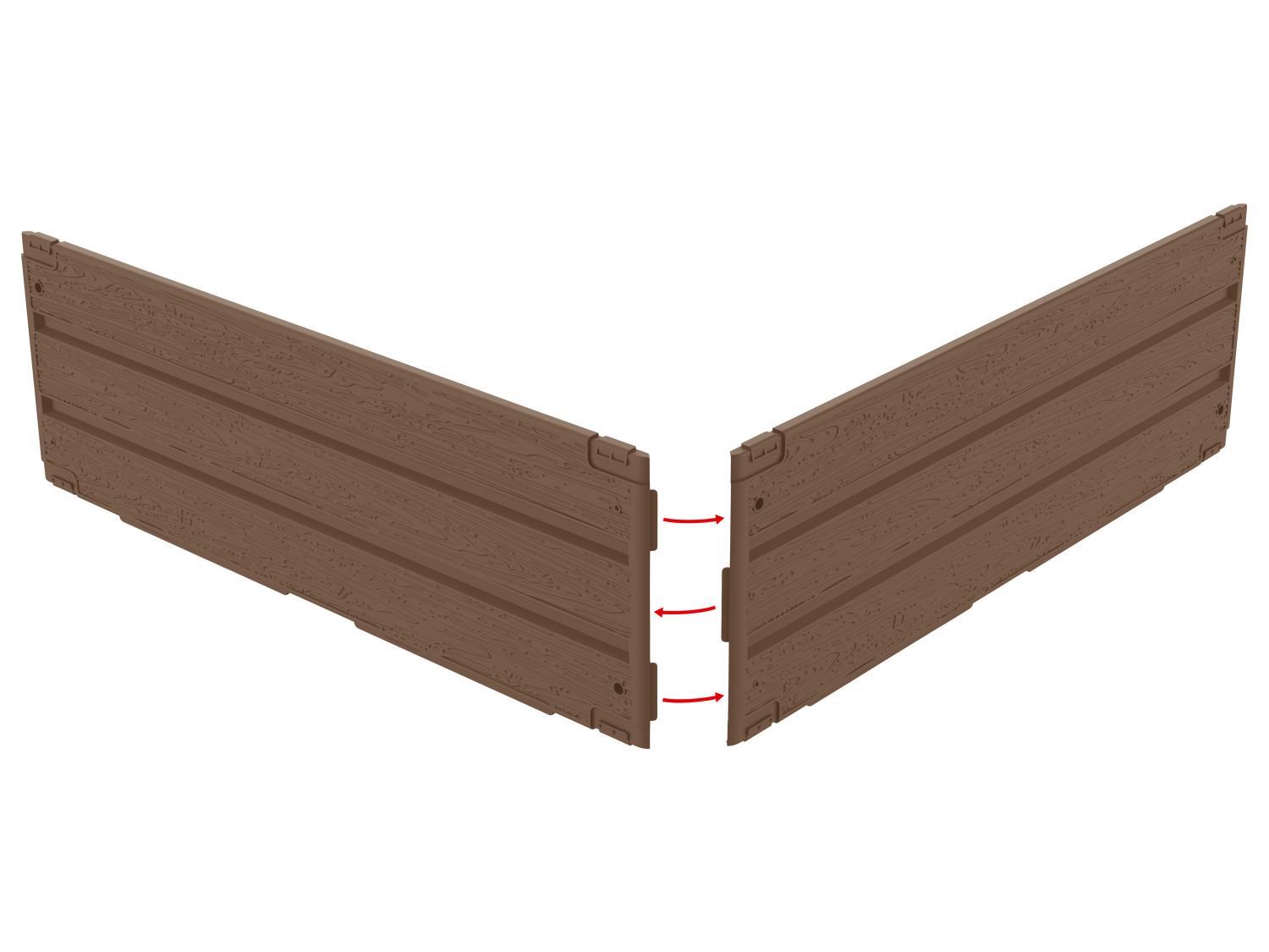 PARKSIDE® Emelt ágyás - 75,6 x 75,6 x 25 cm