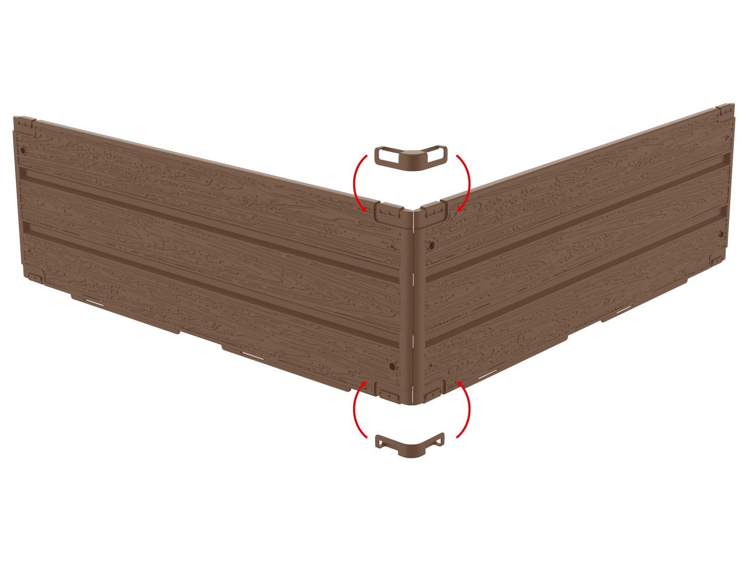 PARKSIDE® Emelt ágyás - 75,6 x 75,6 x 25 cm