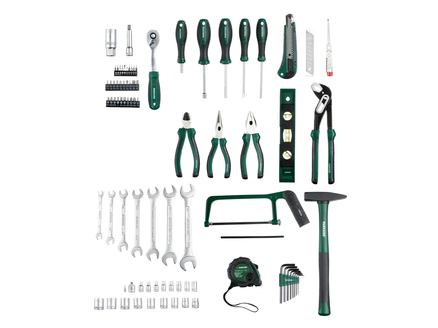 PARKSIDE® 95 darabos szerszámkészlet